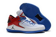 Wholesale Cheap Air Jordan 32 XXXI Low Shoes Blue/Red-White